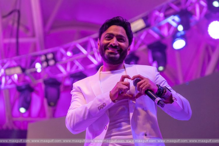 Tamer Hosny treats audiences to an unforgettable evening of live music at Global Village